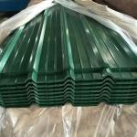 Zinc Galvanized PPGL Roofing Sheet Corrugated Plate 1250mm For Prefab House