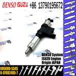 Genuine Common Rail Injector 8976024857 8-97602485-7 095000-5345 For ISUZU 4HK1