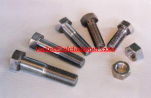 Wholesale UNS N06625 bolt NiCr22Mo9Nb Inconel625 Hex bolt GH3625 GH625 W.Nr 2.4856 NA21 from china suppliers