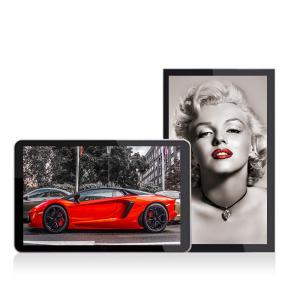 Wholesale 32 inch indoor fhd super slim wall mount elevator electronic LCD advertising screen from china suppliers