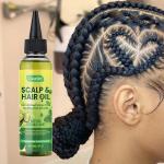 Non-Greasy Relief Tension Olive Hair Scalp Oil Message Repair Promote Growth