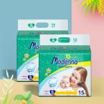 Skin Friendly Disposable Baby Diaper Color Print Soft Pull Up Overnight Diapers