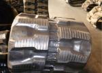 320mm Wide Rubber Excavator Tracks , light Weight Bobcat Replacement Tracks