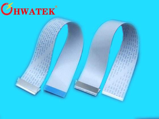 FFC Flat Ribbon Cable , Light Weight Flexible Ribbon Cable For Printers /