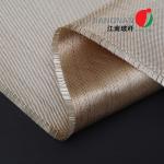 Ht800 Golden Fiberglass Cloth For Welding Blanket Fiber Glass Cloth
