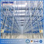 Powder Coated Very Narrow Aisle Pallet Racking System for Warehouse Storage