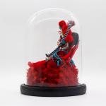 Chinese Peking Opera Artificial Glass Rose Decoration Chinese Traditional Style
