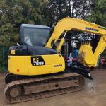Used Komatsu PC78 Excavators Construction Projects 7Ton Hydraulic Crawler