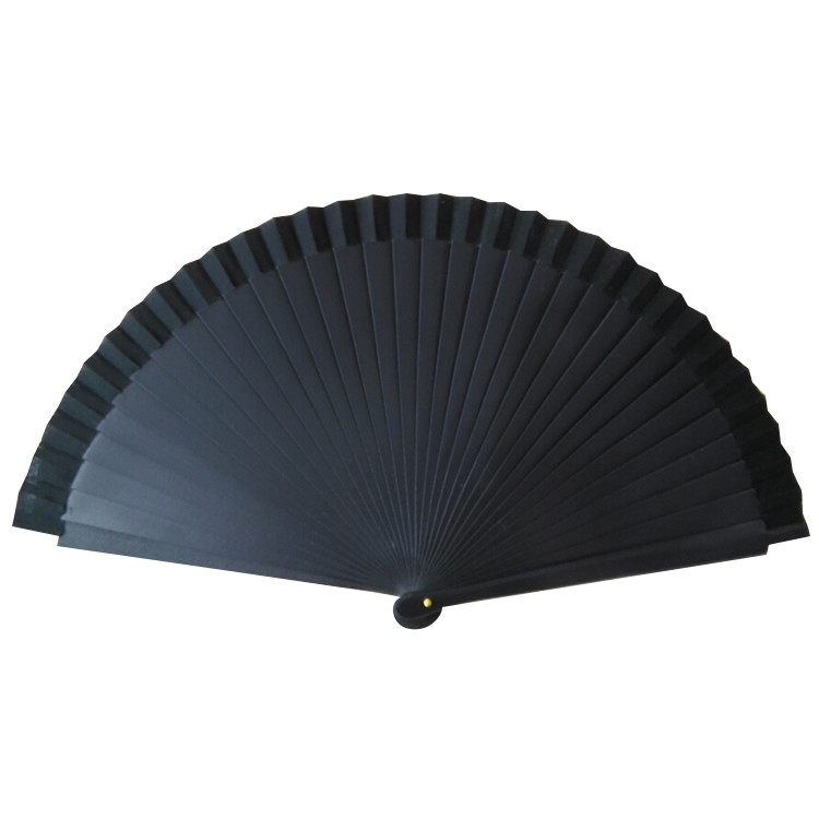 Custom Made Wooden Folding Fan 23cm 30cm Length As Promotion Gift