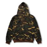 Plain Thicken Cotton Winter Mens Camo Hoodies Moisture Wicking Any Size