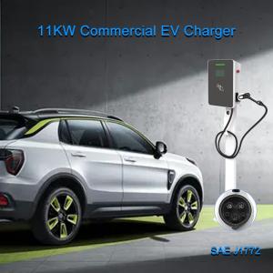 Wholesale Three Phase Commercial EV Charger Single Phase SAE J1772 11KW from china suppliers