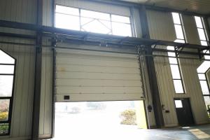 Wholesale Outside Galvanized Steel Frame Industrial Sectional Doors With High frequency Motor from china suppliers