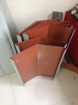 Colour Sheet Thickness 0.4-0.8mm Vally Gutter Roll Forming Machine 16 Stations