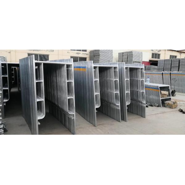 SSAW Pipe Powder Coated Q235 Mason Frame Scaffolding