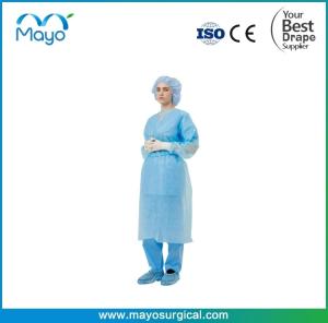 Wholesale Dental Grade PP Disposable Isolation Gown AAMI Long Sleeve &amp; Elastic Cuff Universal Size from china suppliers