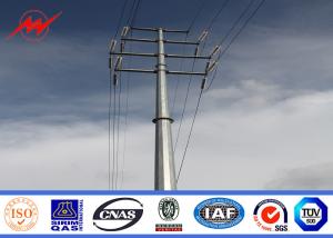 Wholesale ASTM A572 S355 Q235 Electrical Steel Tubular Pole With Submerged Arc Auto Welding from china suppliers