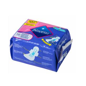 Wholesale Super Spread Absorb Chip Disposable Women Pure Cotton 3D Anti Leakage Sanitary Pads Napkin Size Ultra Thin from china suppliers