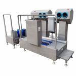 Industrial Boot Hygiene Cleaning Station Machine with 304 Stainless Steel