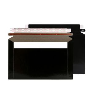 Wholesale Black Small Cardboard Envelopes Customized Cardboard Shipping Envelopes Durable For Express from china suppliers