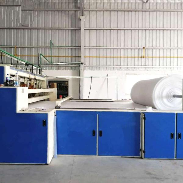 Nonwoven interlining machine thermal bonding production line