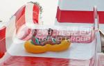 Giant Aqua Park Equipment Exciting Swwiming Pool Waterslides For Water Park