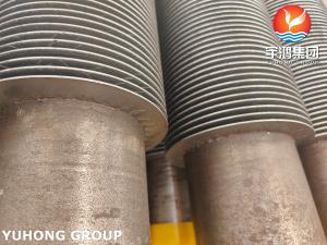 Wholesale Solid Fin Tube ASTM A335 P22 Alloy Steel Seamless Tube With 11-13CR Strip For Convection Coil from china suppliers