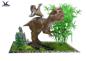 Wholesale High Simulated Large Animatronic Dinosaur Ride Toys Lifesize / 5 - 6 Hours With Full Battery from china suppliers