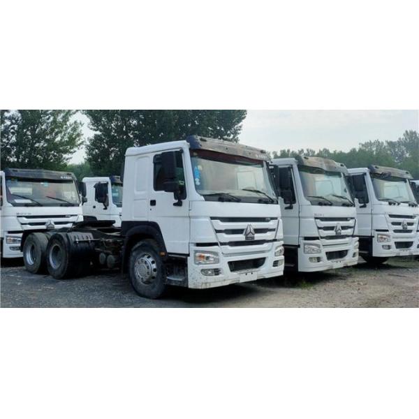 Second Hand Truck Tractor Sinotruck 10 Wheels 375HP Used Tractor HOWO Tractor Head 4