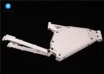 White Steel Electric Enduro Bike Frame With VP Bottom Bracket CE / CCC