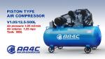 7.5KW Workshop Equipments 132Gallon 500L 10 Hp Piston Air Compressor