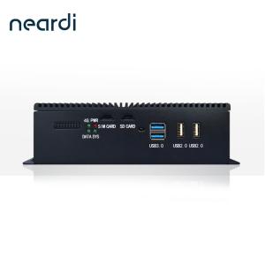 Wholesale 3 TOPS Vehicle Embedded PC DC 9V - 36V 1*Uart 2*RS232 1*RS485 from china suppliers