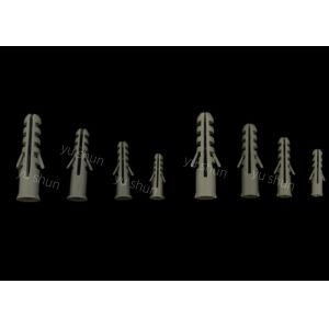 Wholesale 10x50mm Expansion Wall Plug Screw Nylon PP PE Plastic Plasterboard Fixings from china suppliers