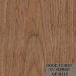 Engineered Wood Veneer EV Veneer Black Walnut Crown Cut Natural