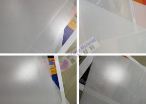 China Offset Printing Transparent 0.1mm PC Plastic Sheet on sale