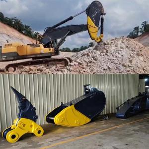 Wholesale Integrated Rock Boom Excavator Rock Arm With Ripper 100mm Thickness from china suppliers