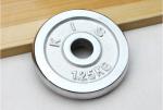 dia25mm dia28mm hole chromed dumbbell palte barbell plate for weight
