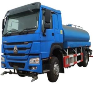 Wholesale HOWO 6X4 4X2 Water Tanker Trucks 380HP Left Hand Drive 20000 Liter Drinking from china suppliers