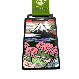 Wholesale Asia Virtual Run Series Races Award Soft Enamel Medal Customization from china suppliers