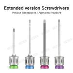 30mm 37mm Dental Extended Version Implant Screwdrivers Universal Prosthetic Kit