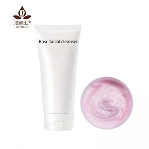 Wholesale ODM 100g Foaming Facial Cleanser Rose Vegan Face Wash For Acne from china suppliers