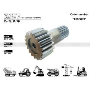 Wholesale Customizable GM35VL Excavator Travel Sun Gear Box For Machinery Repair Shops Steel from china suppliers