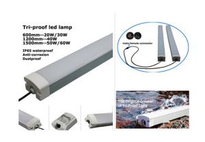 Wholesale European best popular 1200mm 40W IP65 LED Tri-Proof Tube Light from china suppliers