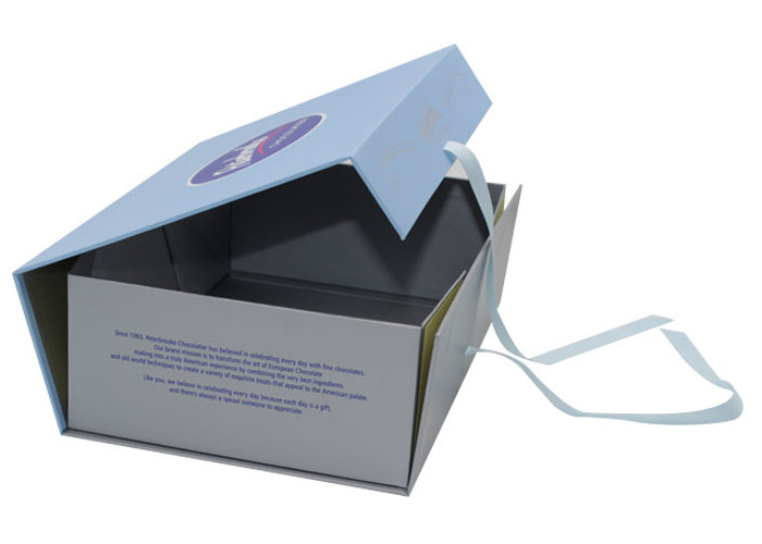 High End Branded Foldable Gift Box Rigid For Present Packaging OEM Available