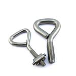 Stainless Steel Open Eye Bolt Heavy Duty And Versatile for Lifting Extension