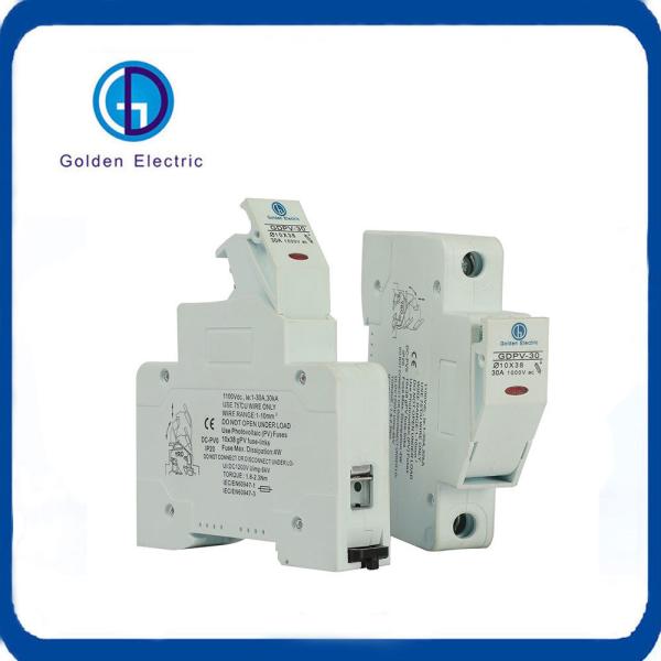 High Breaking Capacity DC Fuse 1000V 30A Ceramic Fuse Base and Holder for Solar PV System