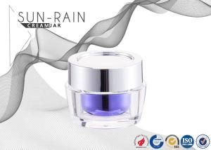 Wholesale SR-2393A Plastic Cosmetic Jars , ABS / PE / PP / Acrylic cosmetic containers and jars from china suppliers