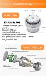 Faradyi 2023 New Product Customizable Harmonic Drive Motor Brushless Waterproof