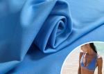 Soft Hand Feel Knitted Swimsuit Nylon Spandex Fabric Waterproof Breathable
