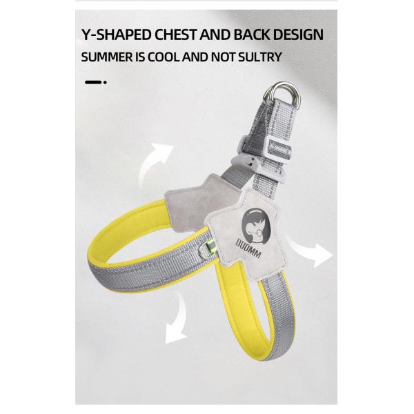 Pet Y-Shaped Harness Dog Breathable Reflective Harness For Small And Medium Sized Dog