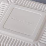 Eco-friendly compostable biodegradable wholesale, disposable corn starch burger